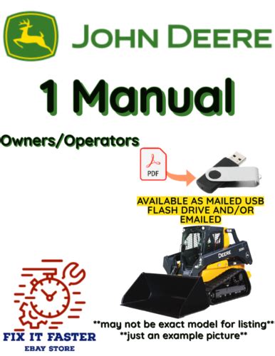 john deere 333e owners manual